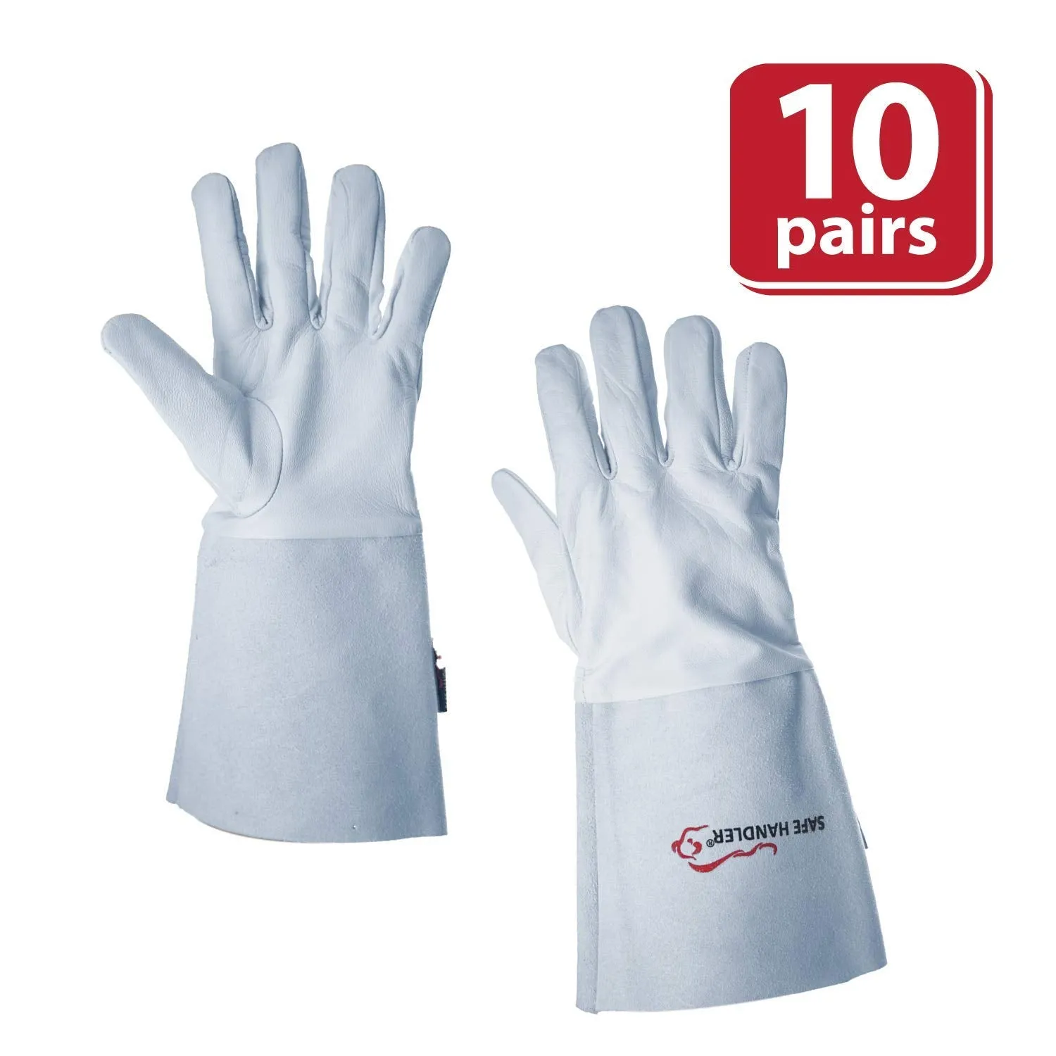 14" TIG Welding Work Gloves, Heat Resistant For Oven Grill - Bison Life