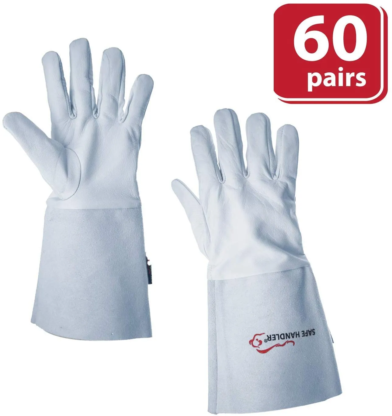 14" TIG Welding Work Gloves, Heat Resistant For Oven Grill - Bison Life
