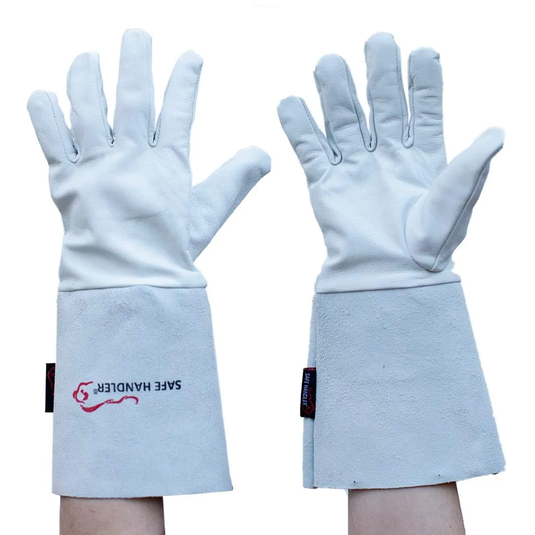 14" TIG Welding Work Gloves, Heat Resistant For Oven Grill - Bison Life