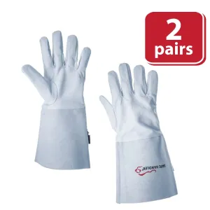 14" TIG Welding Work Gloves, Heat Resistant For Oven Grill - Bison Life
