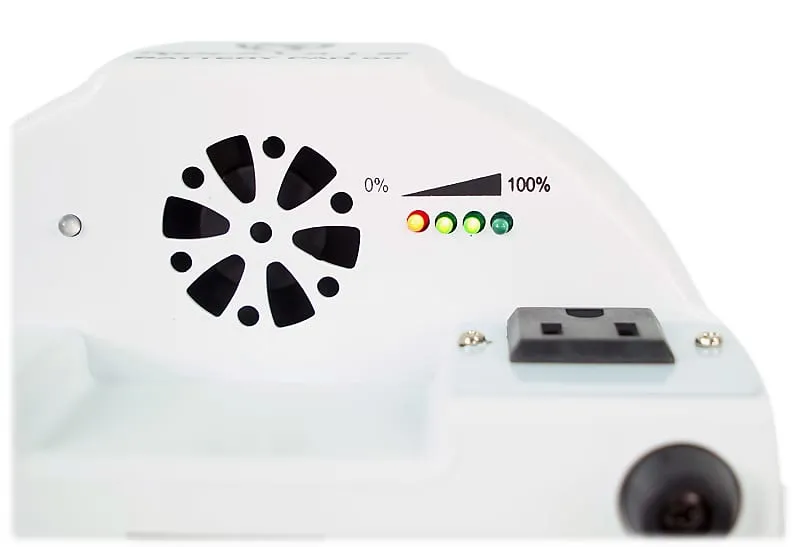 2 Rockville BATTERY PAR PACK 50 WHITE 10) Rechargeable spotlights   charging case (2) BATTERY PAR PACK 50 WHITE