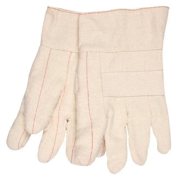 9136K MCR Safety Heat Resistance Gloves, Large, Cotton, Natural