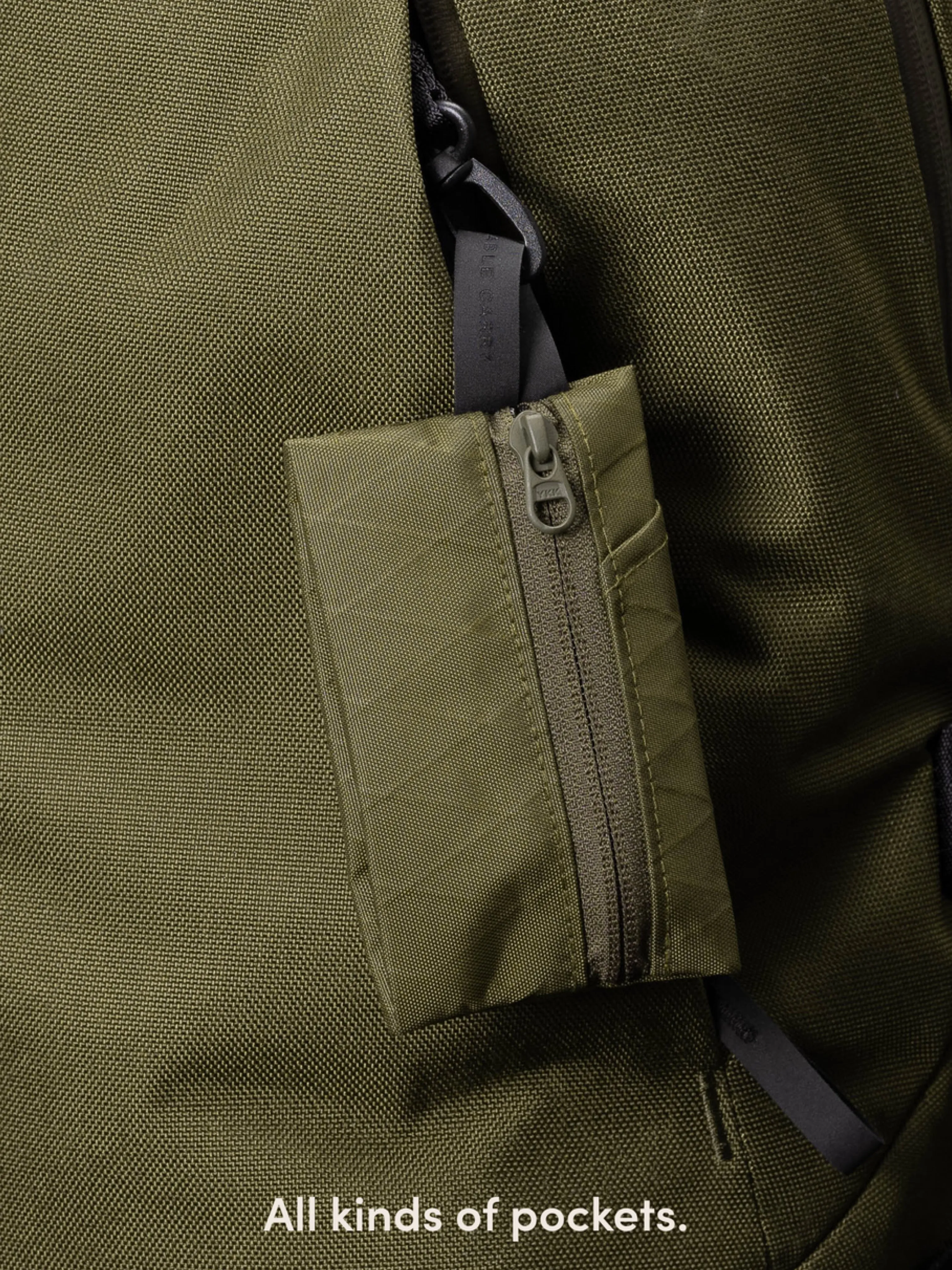 Able Carry Joey Pouch X-Pac Olive Green