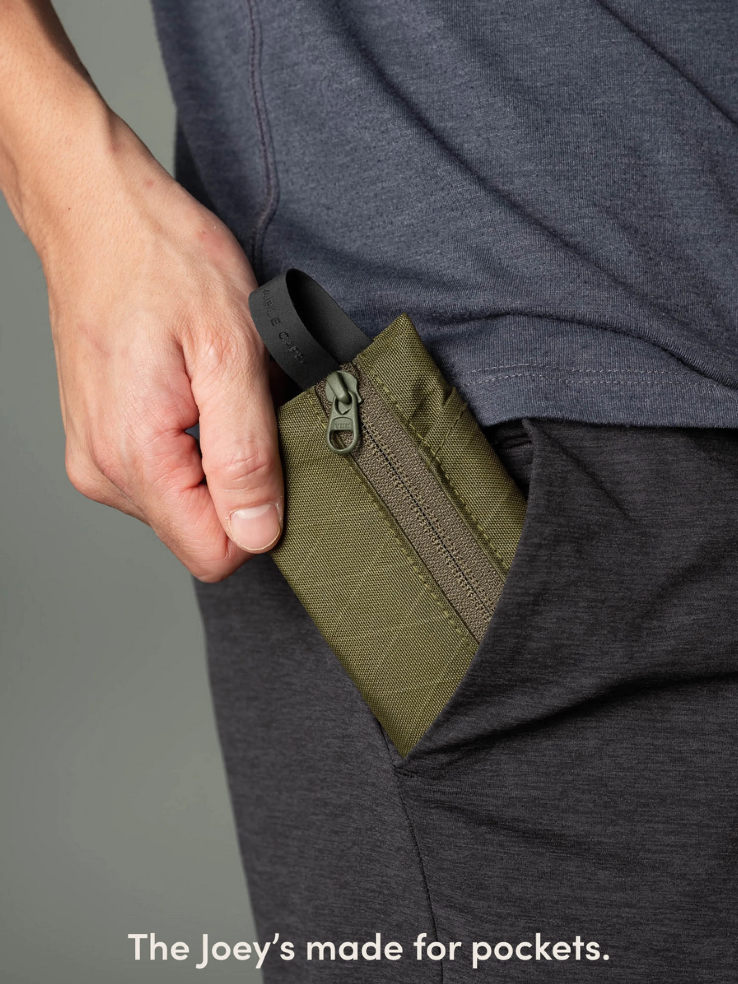 Able Carry Joey Pouch X-Pac Olive Green