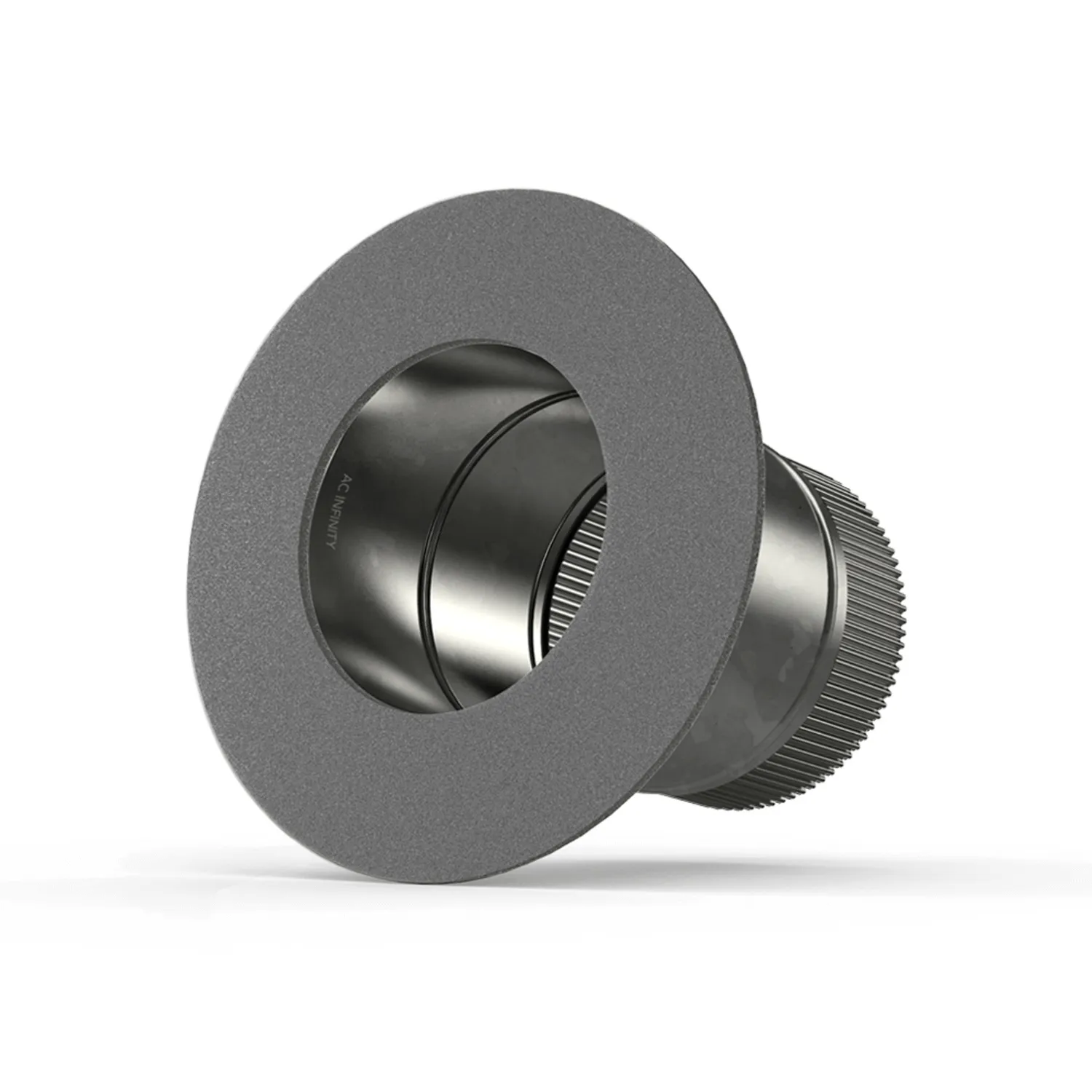 AC Infinity Ducting Collar, 4-Inch, Galvanized Steel