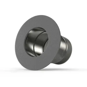 AC Infinity Ducting Collar, 4-Inch, Galvanized Steel
