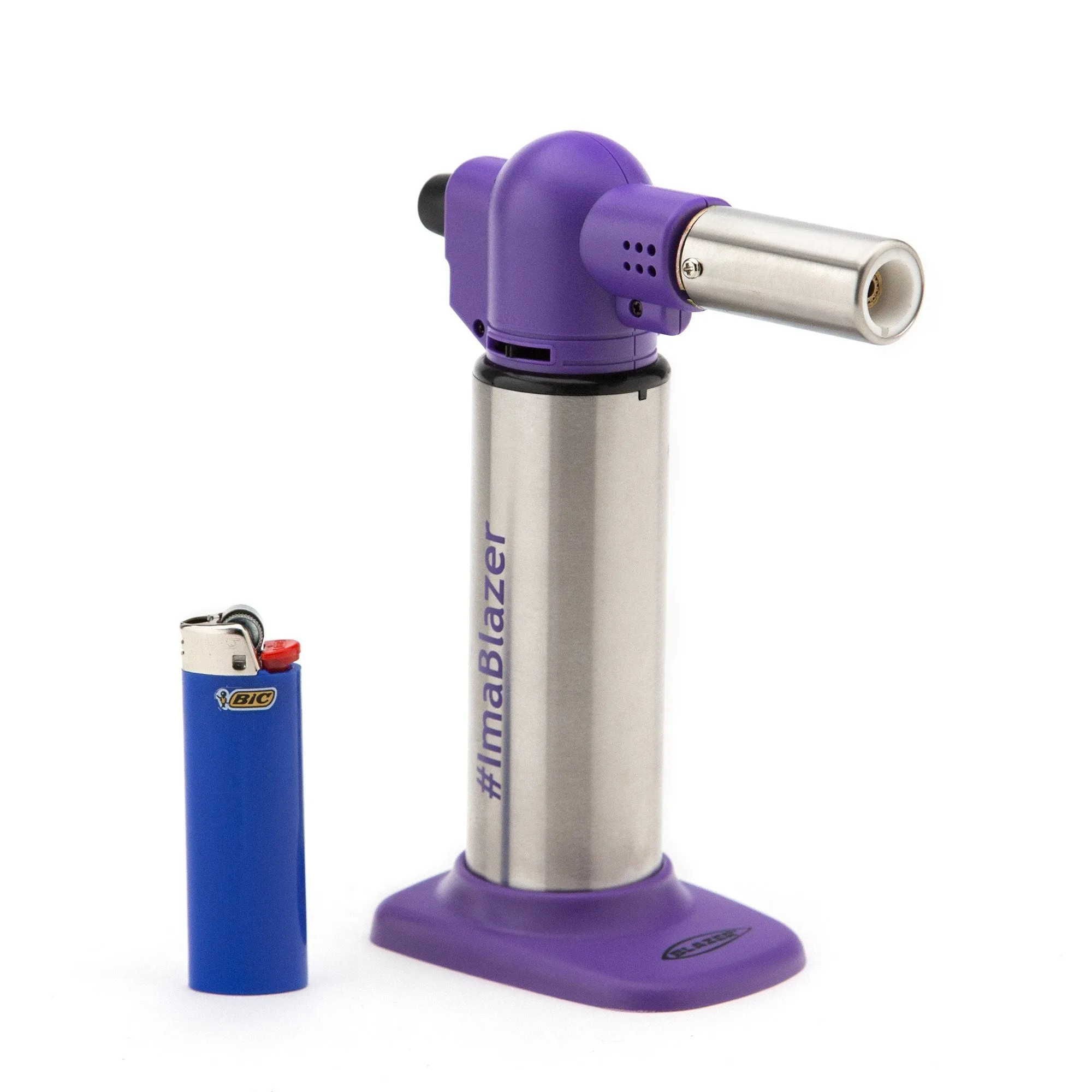 Blazer Big Buddy Butane Torch - Purple