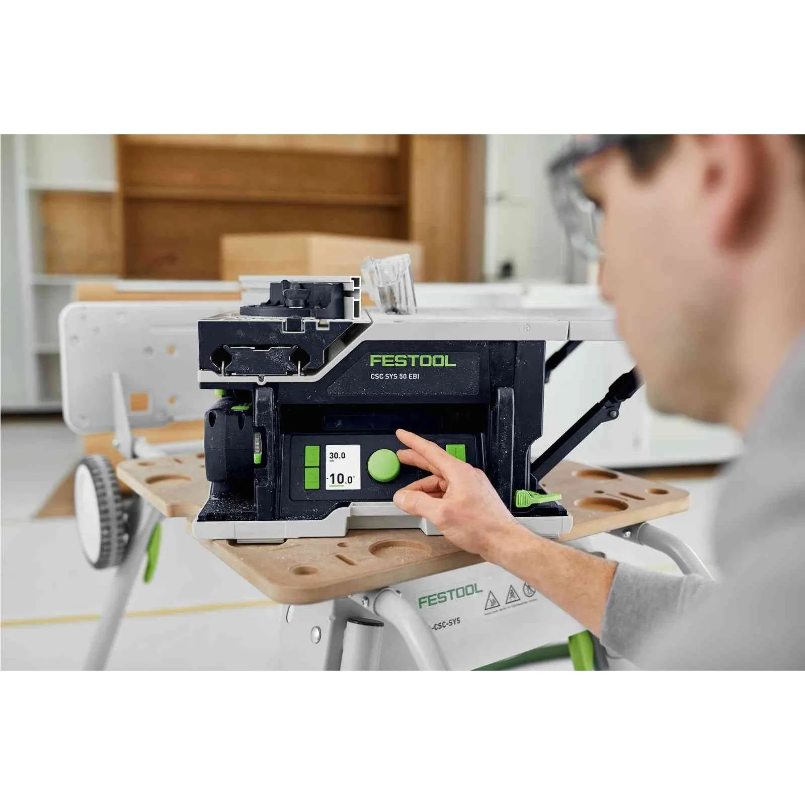Cordless Table Saw CSC SYS 50 EBI