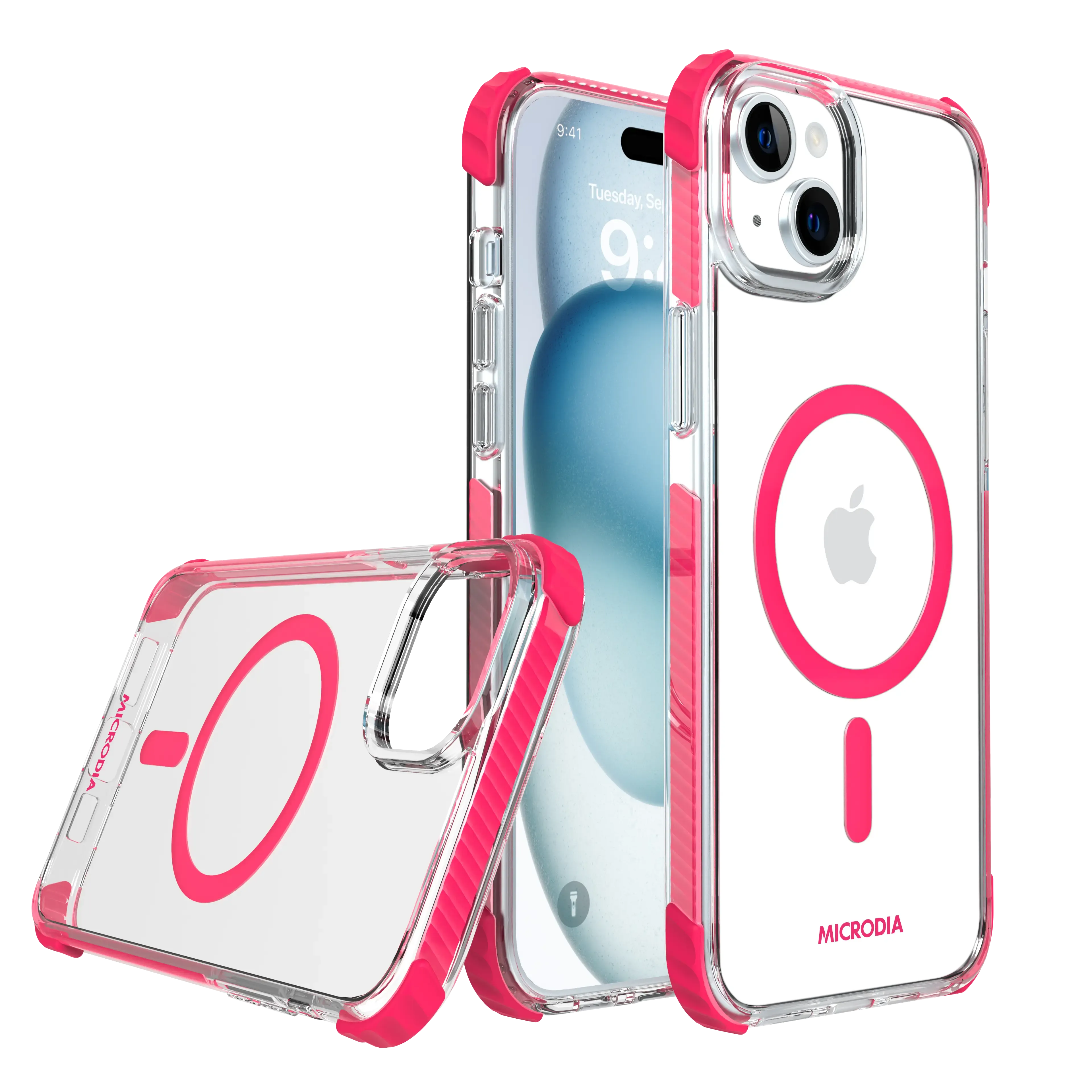 CRYSTAL GEAR Red iPhone Case