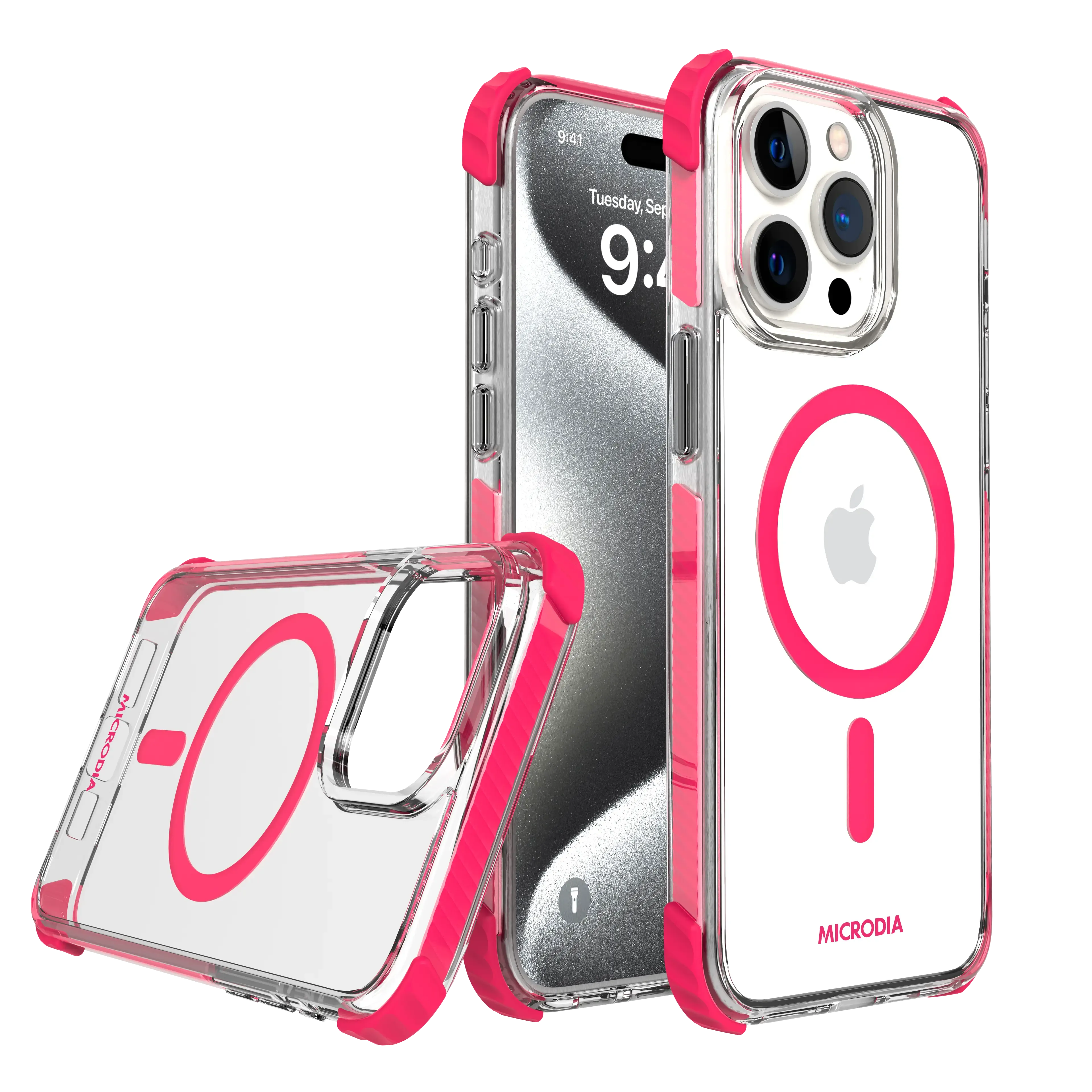 CRYSTAL GEAR Red iPhone Case