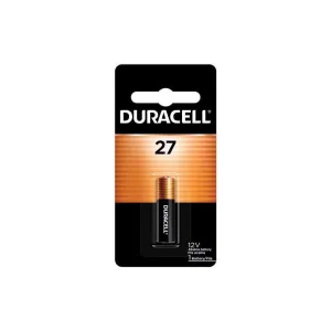 Duracell Alkaline 12-Volt 12 V 20 mAh Security Battery 27 1 pk