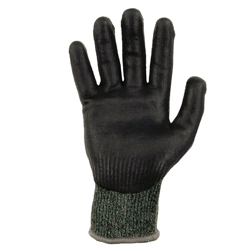 Ergodyne 18032 #7070 12-pair S Green ANSI A7 Nitrile Coated CR Gloves