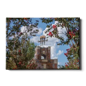 Florida State Seminoles - Red Bloom Framed Torches