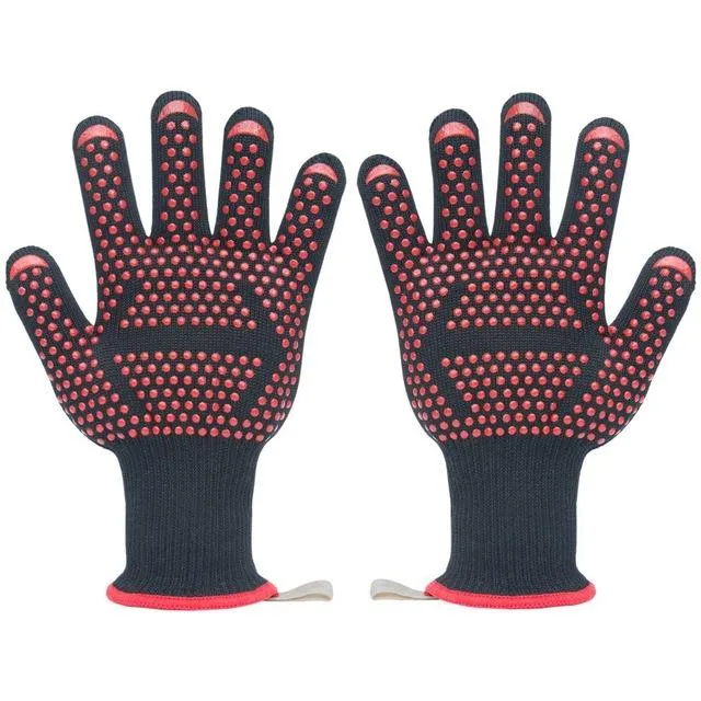 Heat-Resistant Kitchen BBQ Gloves