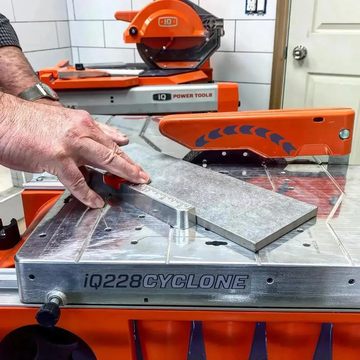 IQ Power Tools Table Top Cyclone Dustless Dry Cut Tile Saw