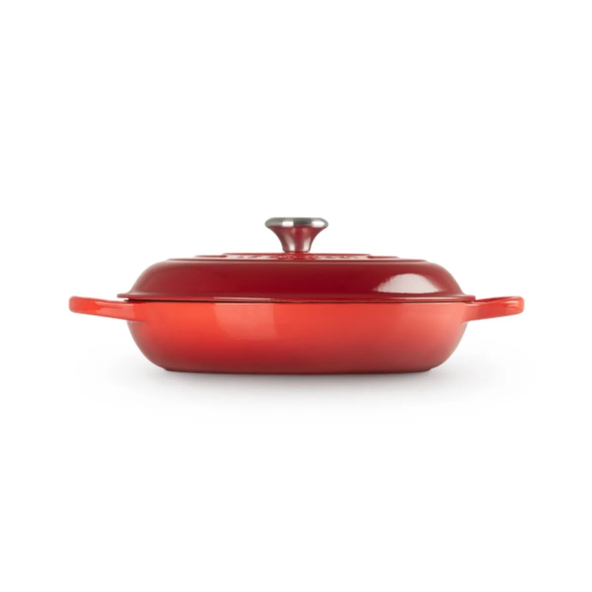 Le Creuset Signature Shallow Casserole Cerise 30cm