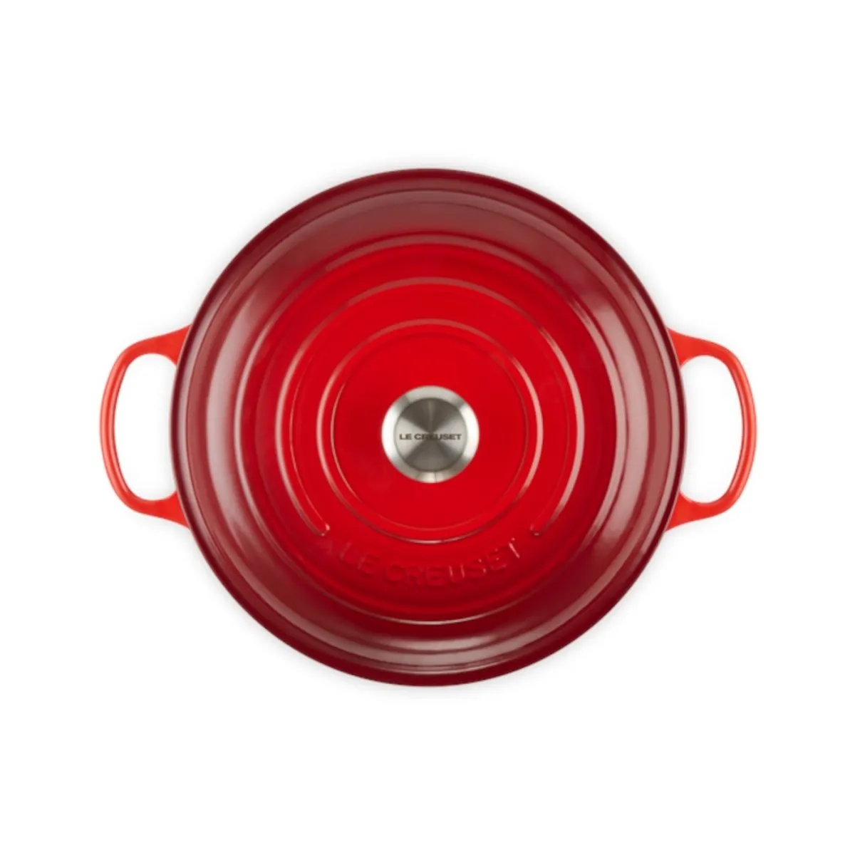 Le Creuset Signature Shallow Casserole Cerise 30cm