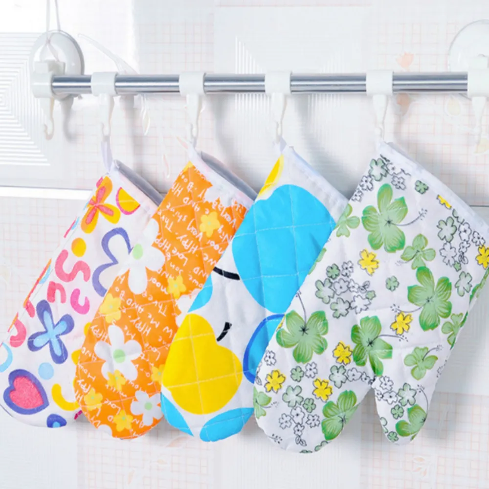 Microwave and Oven Heat Resistant Gloves Set - 3 pcs set