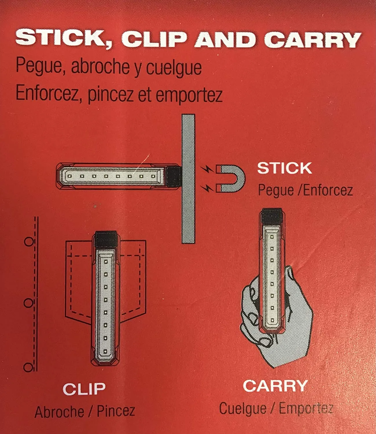 Milwaukee 2112-21 445 Lumen Rechargeable LED Pocket Spotlight. Each