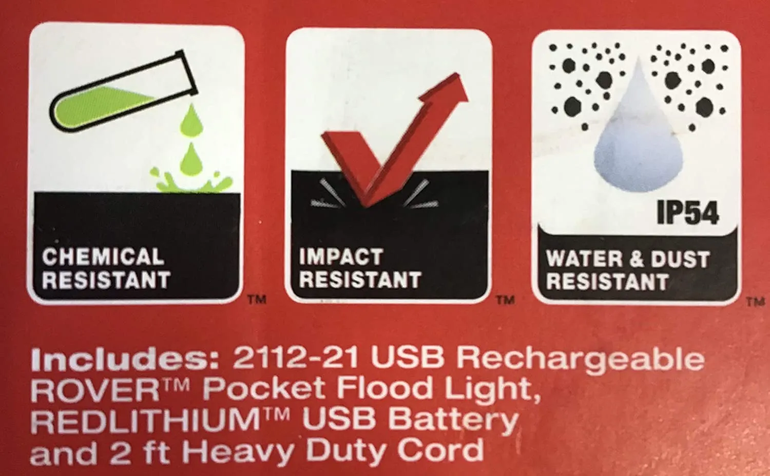 Milwaukee 2112-21 445 Lumen Rechargeable LED Pocket Spotlight. Each