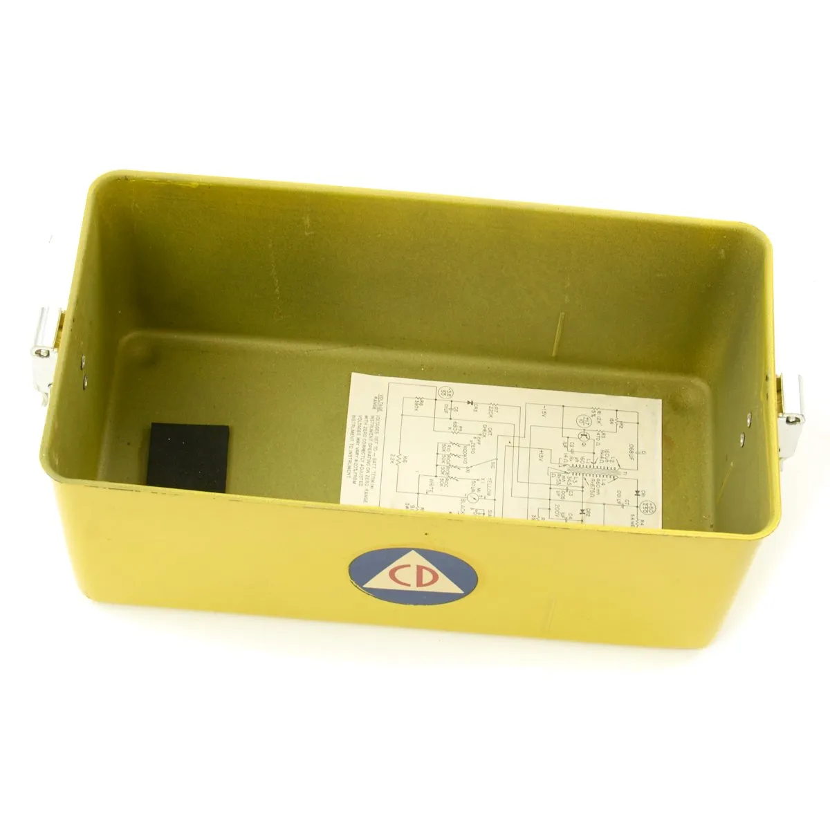 Original U.S. Cold War Civil Defense CD V-777-1 Shelter Radiation Kit and Lionel CDV-700 Geiger Counter Model 6b Radiation Detector