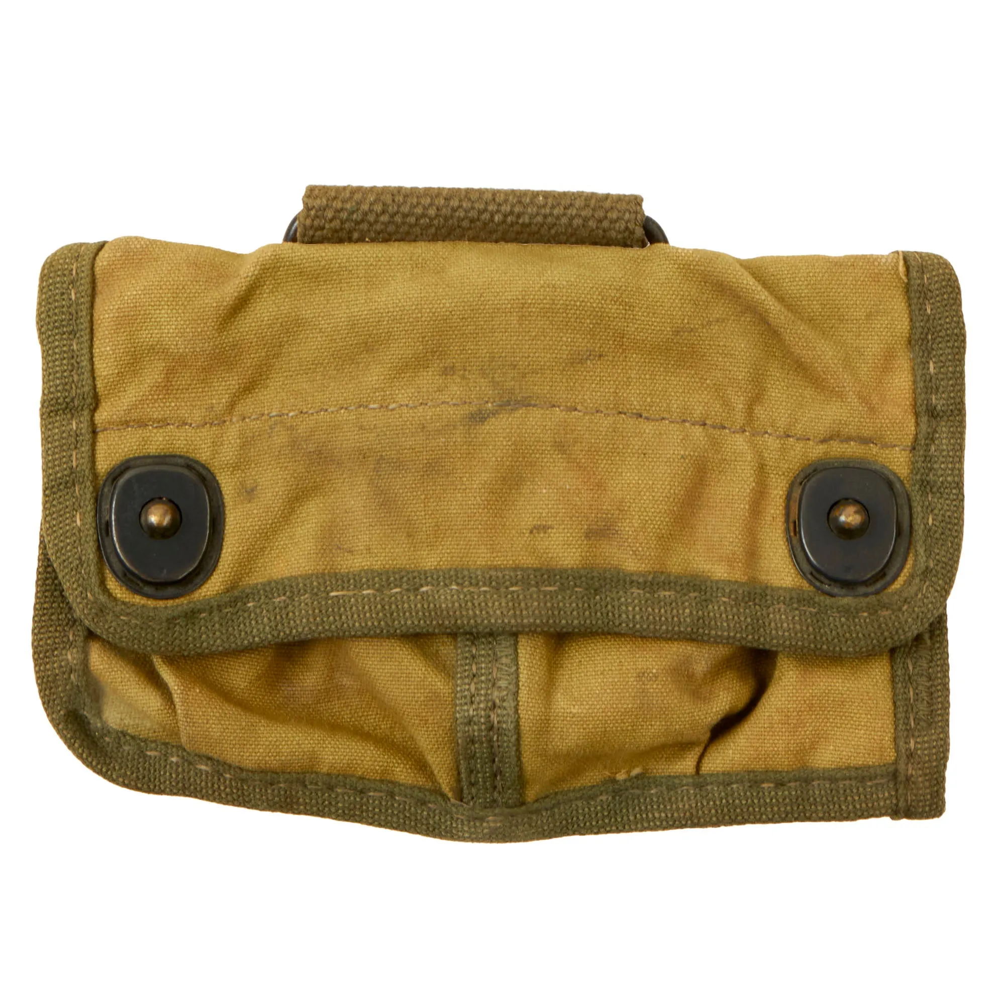 Original U.S. WWII US Army M1938 Lensatic Compass By W.&L.E. Gurley With 1st Model “Split Type” Pouch and Land Navigation Training Booklet