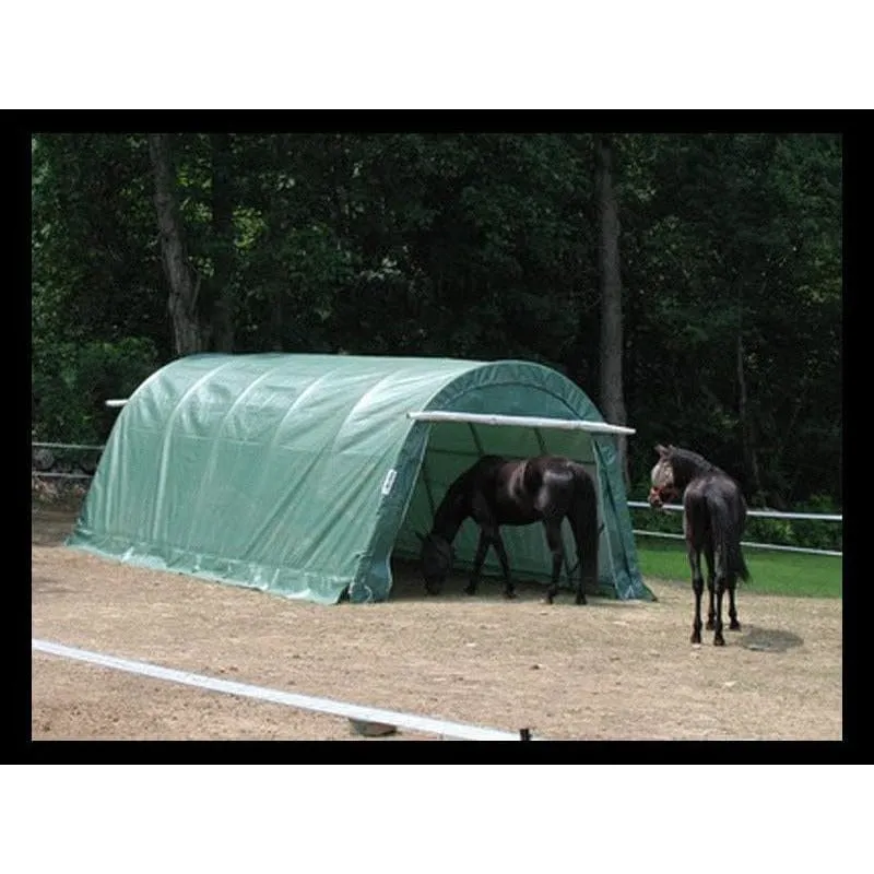 Rhino Shelter Garage (Round Style) 12’W x 20’L x 8’H - GA122008RGN