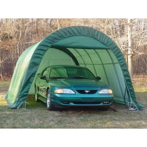 Rhino Shelter Garage (Round Style) 12’W x 20’L x 8’H - GA122008RGN
