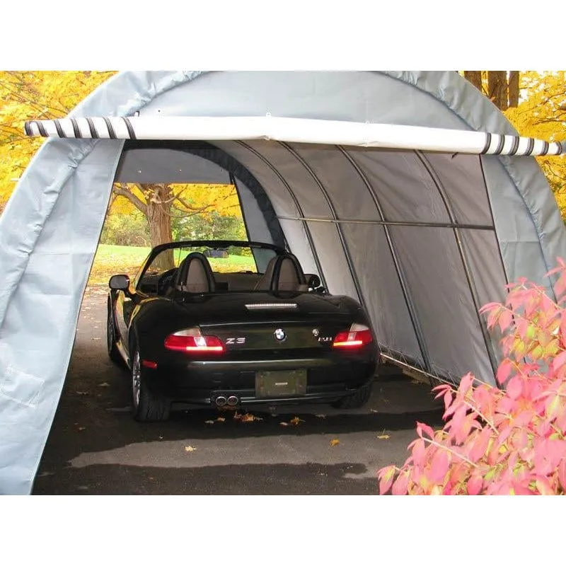 Rhino Shelter Garage (Round Style) 12’W x 20’L x 8’H - GA122008RGN