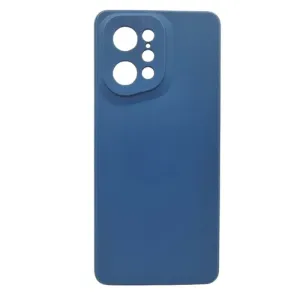 Silicone Case for Oppo Find X5 - Navy Blue