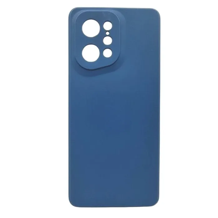 Silicone Case for Oppo Find X5 - Navy Blue