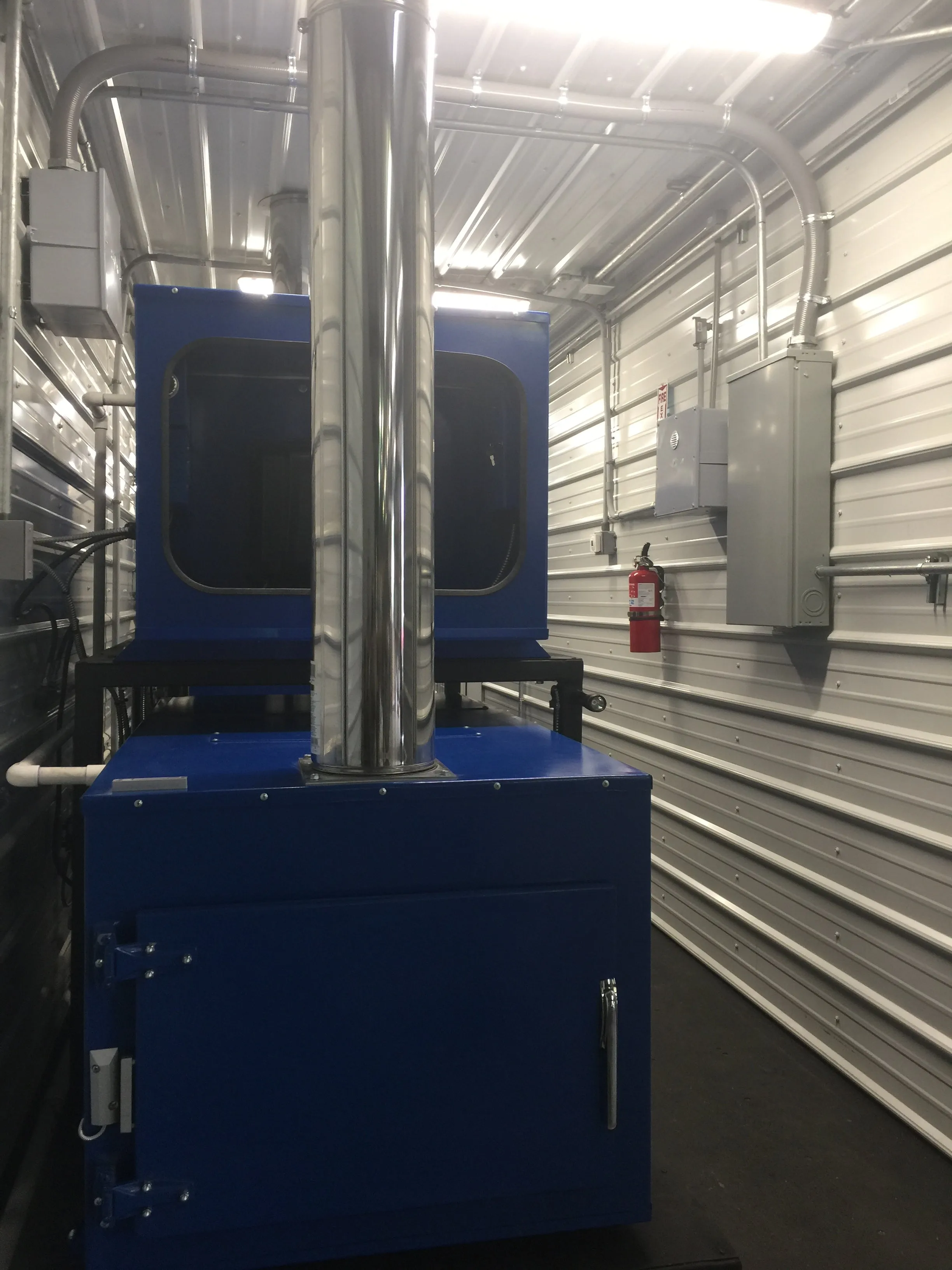 Wastewater Incinerator System - Turnkey onsite wastewater evaporator process up to 2000 Gallons per day