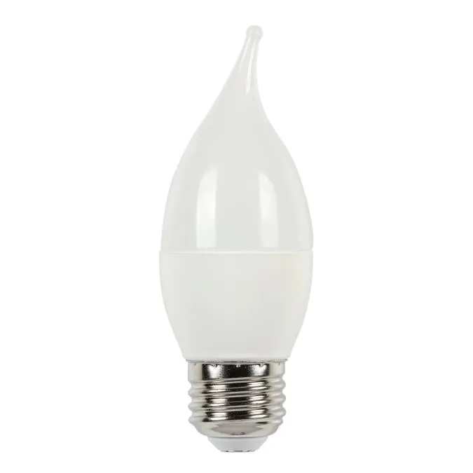 Westinghouse 0512500 7 Watt LED C13 Decorative - 2700 Kelvin - Warm White - 500 Lumens - E26-Medium Base - 120 Volt - Card - 2-Pack