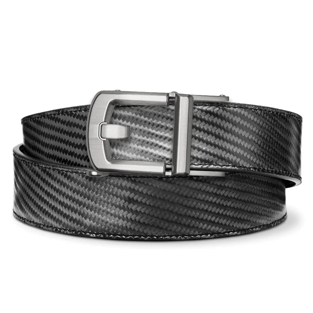 X8 NICKEL BUCKLE | CARBON FIBER GUN BELT 1.5"